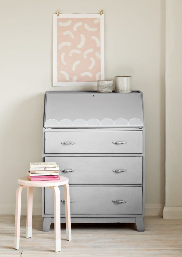 Dresser Upcycle Painted in Annie Sloan Chalk Paint Pure White