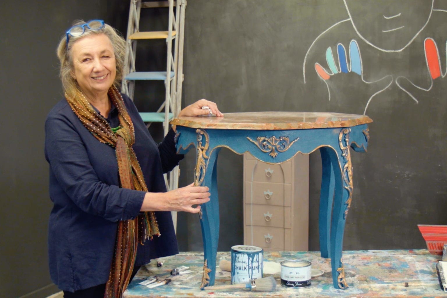 41 How To Gild Furniture With Annie Sloan Gilding Wax 2312 
