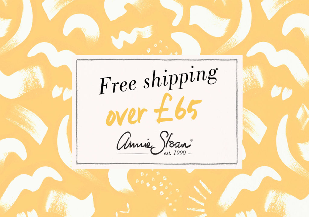 Annie Sloan Free Shipping Over £65 Graphic