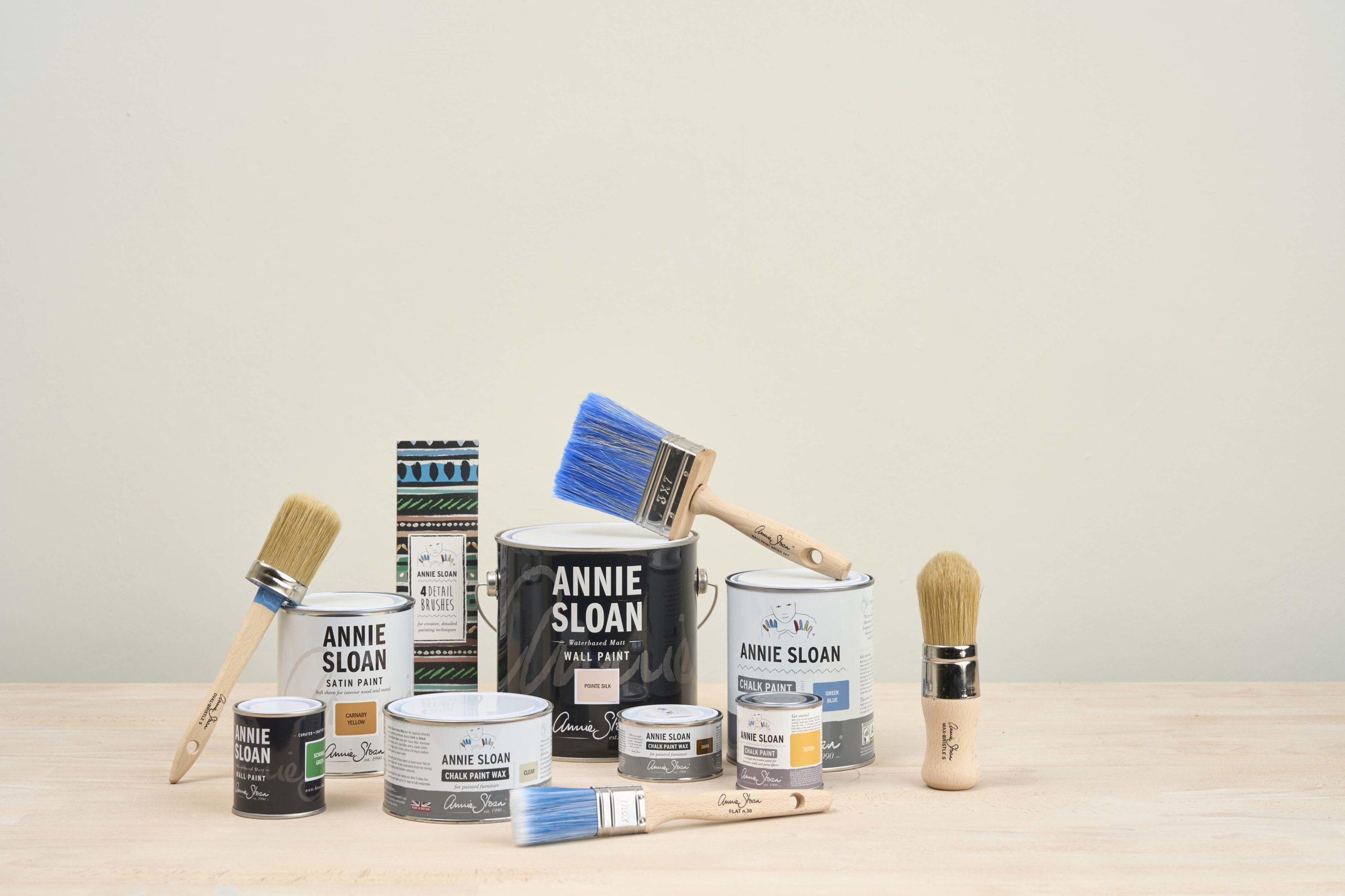 Paint and Glue Brushes, Staining Brushes, Glas Fibre Erasers